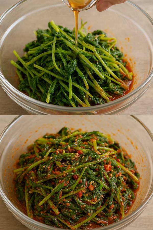 쌉쌀함 뒤 숨겨진 달콤함 냉이 무침 비법 공개 (5).jpg