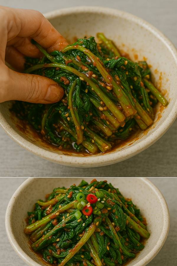 쌉쌀함 뒤 숨겨진 달콤함 냉이 무침 비법 공개 (4).jpg