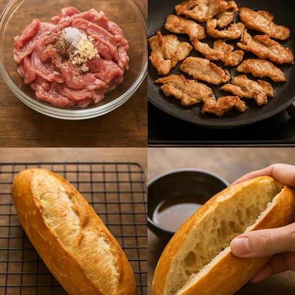 현지 맛 그대로 겉바속촉 베트남 바게트 샌드위치 반미 만들기 황금 레시피 (4).jpg