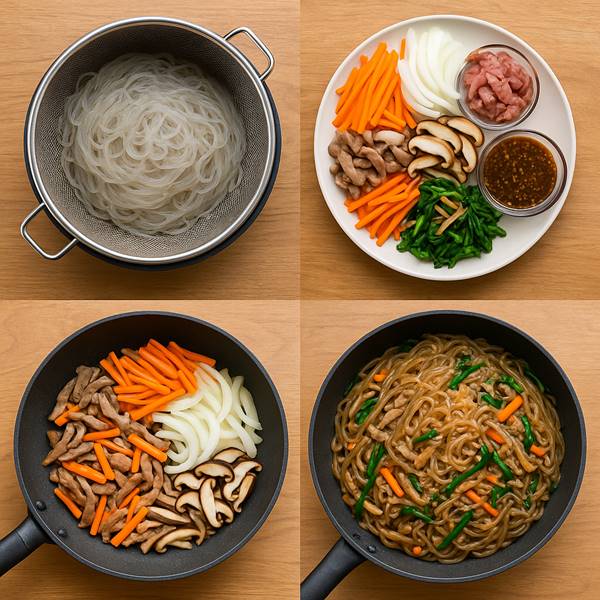 15분 완성 초간단 잡채 만드는 법 번거로움 없이 윤기 좌르르 (3).jpg